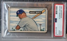 1951 Bowman Mickey Mantle #253 PSA 2 Rookie NY Yankees HOF 🔥 Eye Appeal🔥📈