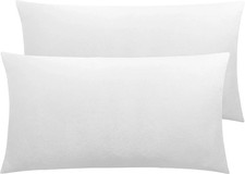 2 Pack Zippered Velvet King Pillowcases, Super Soft and Cozy Luxury Fuzzy Flanne