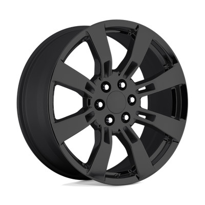 22x9 Performance Replicas PR144 Gloss Black Wheels 6x5.5 (31mm) Set of 4