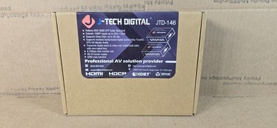 J-Tech Digital JTD-146 HDMI Extender *NEW OPEN BOX*