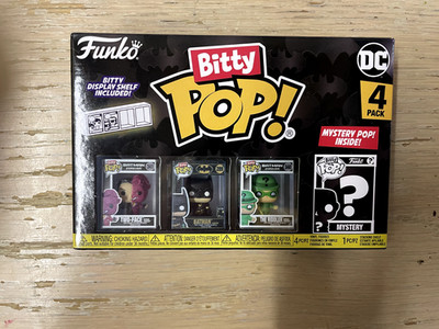 Funko Bitty Pop! DC Batman Forever 4er Pack Batman Two-Face Riddler Mystery DC