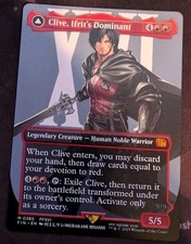 Clive, Ifrit's Dominant (Borderless) (0385) Final Fantasy Regular