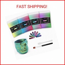 CHEAPART Chameleon Mica Powder 4 Colors Shift Pigment Powder Shimmer Holographic