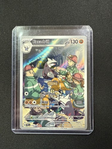 2024 Pokemon Excadrill 174/162 Illustration Rare Temporal Forces NM