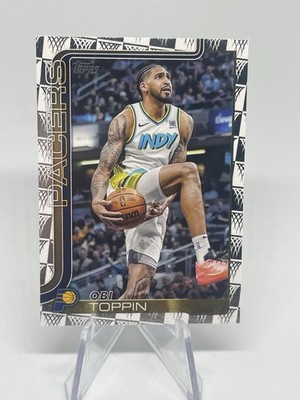 2025-26 Topps Basketball Obi Toppin Tip Off Parallel #51 Free S/H