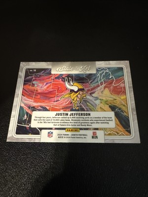 2024 Panini Zenith JUSTIN JEFFERSON State of the Art #16 Minnesota