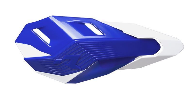 Protège-mains RACETECH HP3 bleu blanc accessoire guidon moto Cross Enduro