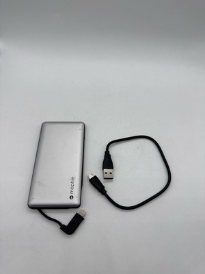 mophie Portable Power Bank Hold Force Magnetic Powerstation White for iPhone