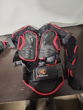 Ridbiker Motorcycle Full Body Armor Protector Racing Jacket Motocross Size Small