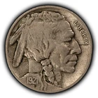 1921-S 5c Indian Head Buffalo Nickel - VF Key Date - SKU-Y6187