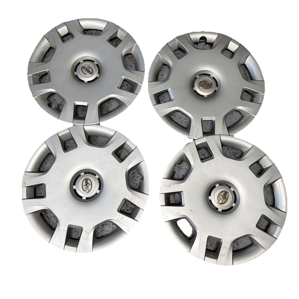 Scion xB / xD 2008-2015 # 61152 16" 7 Spoke A054A Hubcaps / Wheel Covers SET/4 - Image 2 of 4