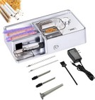 Electric Cigarette Rolling Machine, Portable Tobacco Injector Machine can Grind
