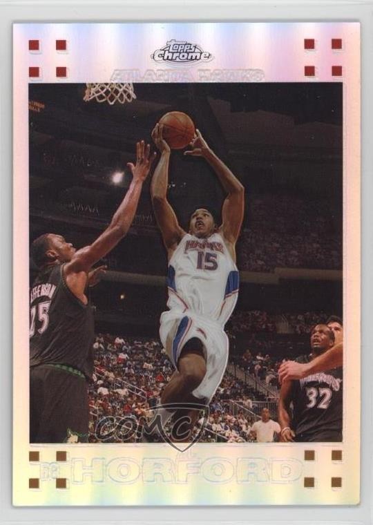 2007-08 Topps Chrome Refractor 361/1499 Al Horford #160 0m5n