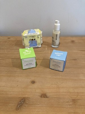Clean Beauty Personal & Hair Care Trio: Function of Beauty, Acure & Cottons