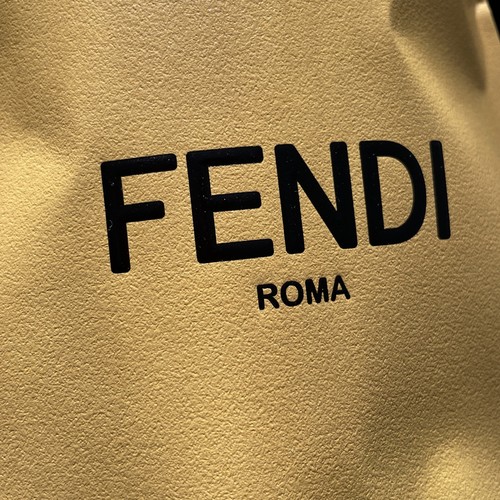 FENDI Luxus Geschenktüte Shopping dick hochwertig ORIGINAL 10"x7"x3" GEBRAUCHT - Bild 8 von 9