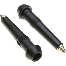 Leki Unisex Adult Sporting Goods, White, 210 cm lang Black