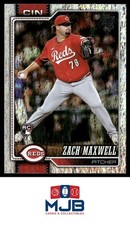 2026 Topps Zach Maxwell Holo Foil Rookie #143 Cincinnati Reds