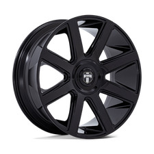 1 New 24x9 Dub Dc273 Pull Gloss Black 5x115 Et38 Wheel Rim