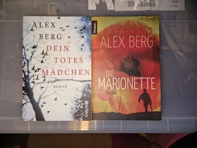 2x Alex Berg Dein Totes Mädchen Und Die Marionette Taschenbuch