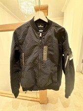Stone Island Naslan Shadow Project Black Bomber Jacket Size Small