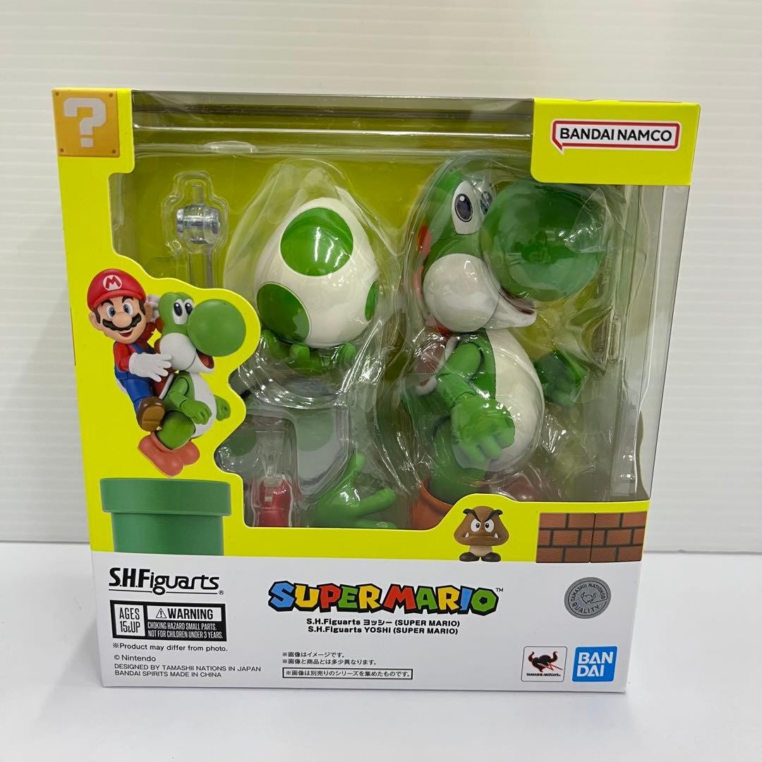 S.H.Figuarts Yoshi Super Mario Bros Nintendo Action Figure Bandai