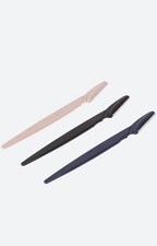 3x Augenbrauen Rasierklingen aus Edelstahl Präzisions Augenbrauenrasierer Set