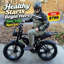 Electric Bike 1500W Electric Bicycle 48V 15AH 20" Fat Tire Mountain e bike Adult