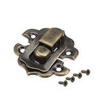 30Sets Box Verriegeln Kleine GrößE Bronze Dekor Haspe Schmuck Kasten Schraube