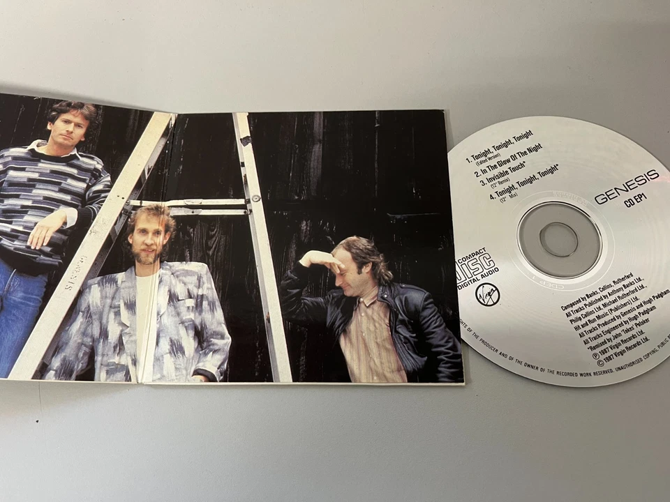 Genesis – Tonight, Tonight, Tonight - Maxi CD © 1987 (CDEP1) Invisible Touch 12" - Bild 2 von 3