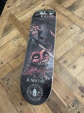 B. Nektar Zombie Killer Custom Skateboard Deck 8.5" NEW Shrink Wrap with mount
