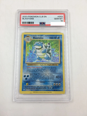 2023 Pokemon CLB EN 003 Blastoise - PSA 10 | eBay