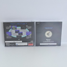 Sega Saturn AQUA ZONE Aquazone + Sticker Spine * 3279 ss