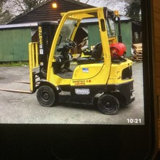 Hyster Ft I.6 Ton Gas flt with Full Free Lift Mast With Side Shift