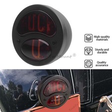 Fit For Ford Model A Aa Base 1928-1931 Black Retro Brake Stop Running Tail Light