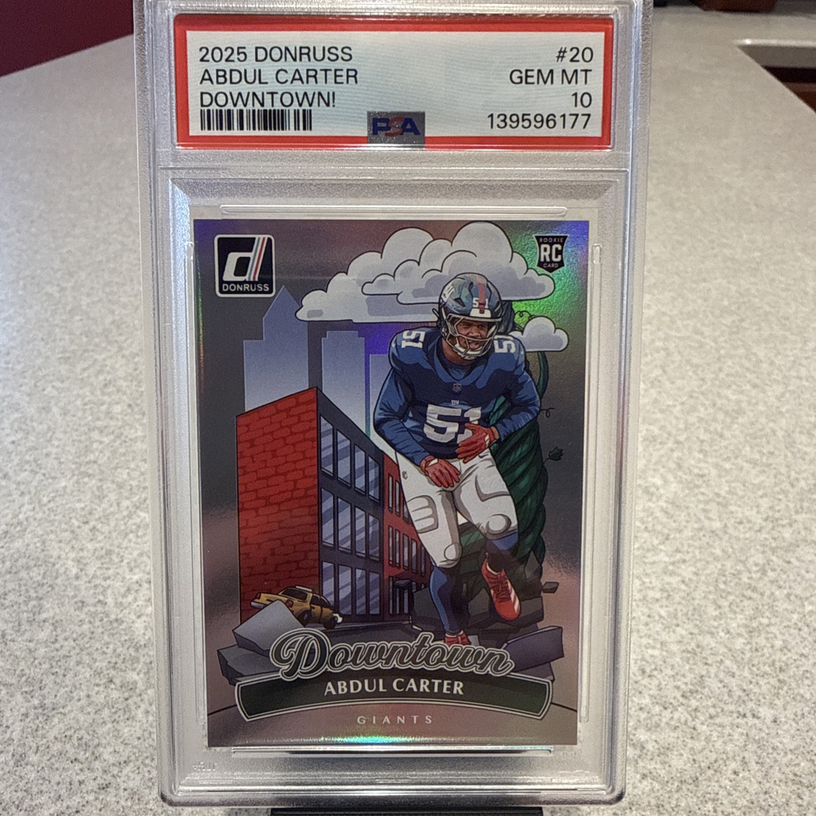 Abdul Carter Panini Donruss Downtown! #20 Base