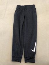Nike Therma Fit Joggers Small Boys Grey Sweatpants