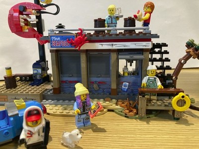 LEGO HIDDEN SIDE SHRIMP SHACK 70422 COMPLETE ALL PIECES INSTRUCTIONS READ