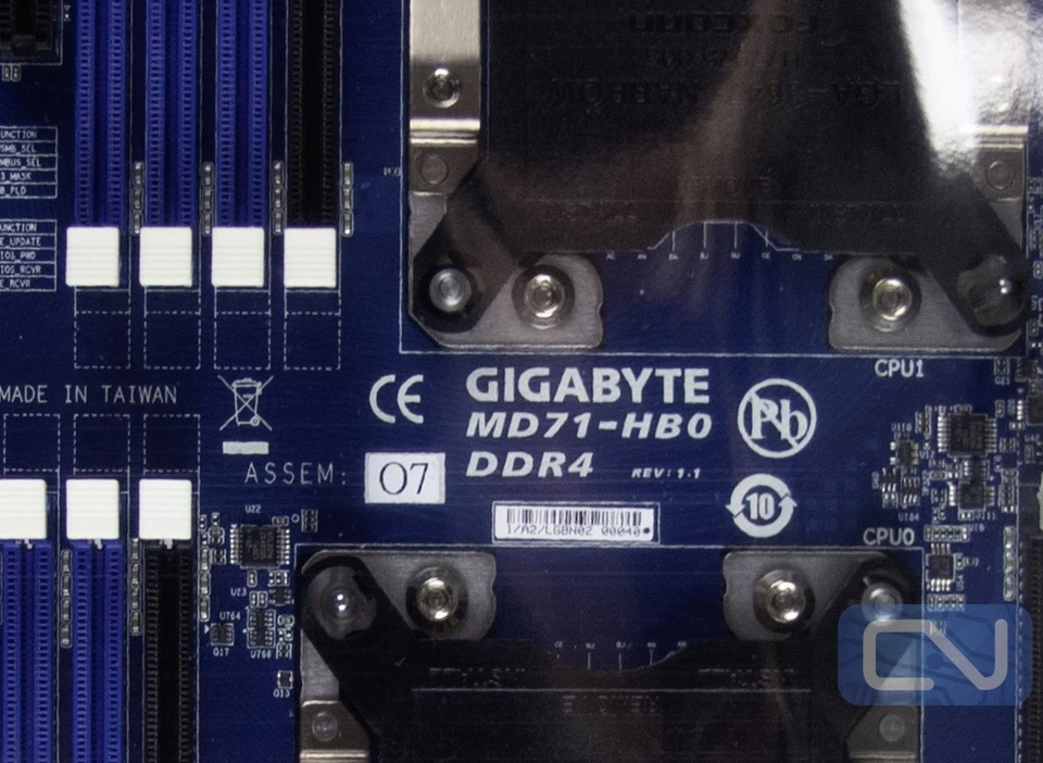 *New* Gigabyte MD71-HB0 2x LGA3647 C622 DDR4 2x 10GbE M.2/U.2 E-ATX Motherboard - Image 4 of 4