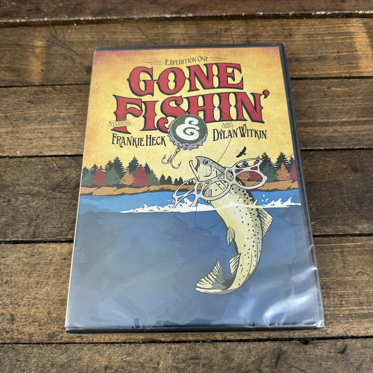 Go Gone Fishin DVD Expedition One Skateboarding Movie New Frankie