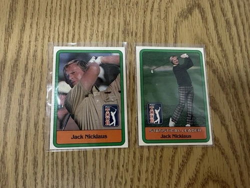 1981 Donruss Golf Stars - Jack Nicklaus #13 RC And Statistical Leader - NM-