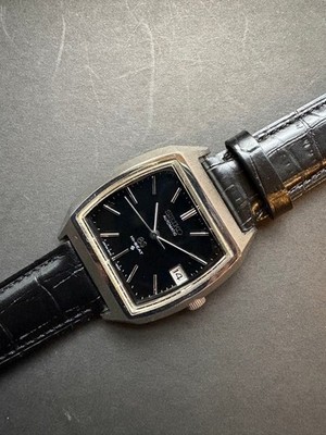Seiko Grand Seiko 5645-5010 Hi-Beat Automatic 70's Vintage Black Dial from Japan
