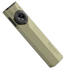 Olight ArkPro Ultra Flat Unibody EDC Flashlight Olive Green Topography Engraving