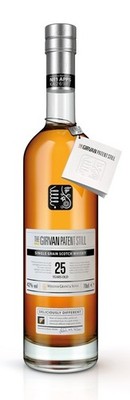 (463,98 /l) The Girvan Patent Still 25 Years Single Grain Scotch Whisky 42,0% 0,
