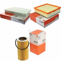 Mahle / Knecht Innenraumfilter LA 387 Luftfilter LX 1605 ÖLfilter OX 370D
