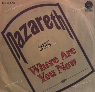 Nazareth - Where Are You Now 7'' (VG+/VG+) '
