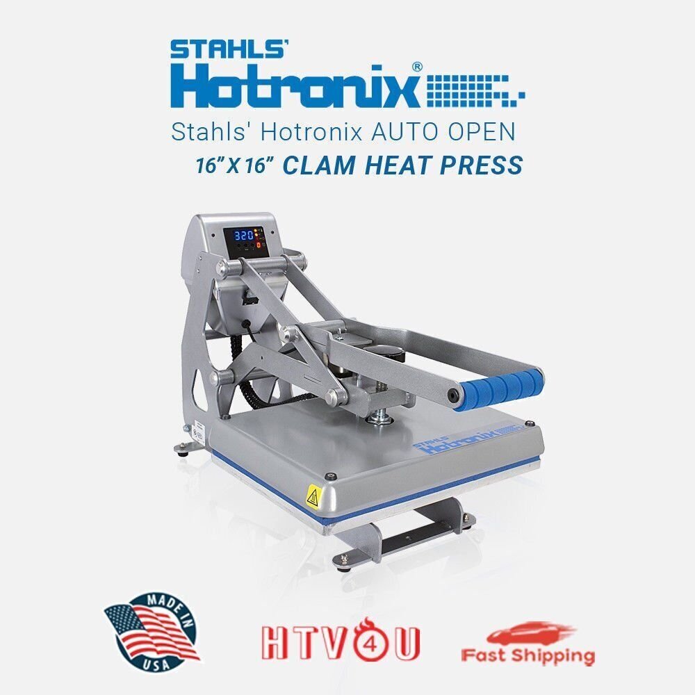 Stahls Hotronix Auto Open Clam Heat Press STX16-120 (16