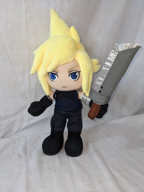 Square Enix Final Fantasy Vii Cloud Strife Plush Action Doll For Sale Online Ebay