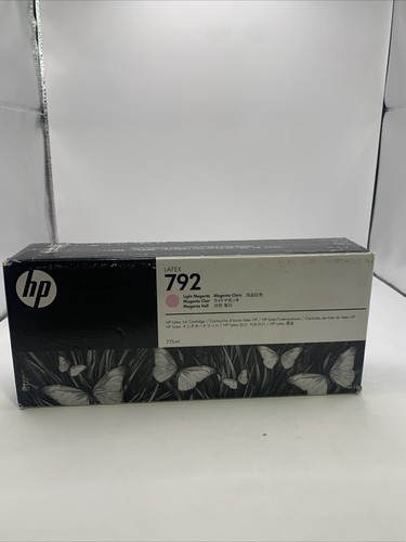 NEW GENUINE HP 792 Latex Ink Cartridge 775ml Light Magenta CN710A