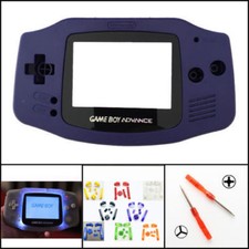 Nintendo Game Boy Advance GBA Front Light Frontlight AGS-001 Full Kit Indigo
