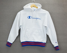 Champion Reverse Weave Hoodie Embroidered Script Spell Out Sweater Small